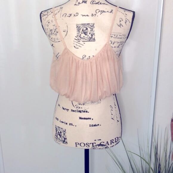 NWT! Zara Cream Crop Top Tank Size Medium - Picture 7 of 8